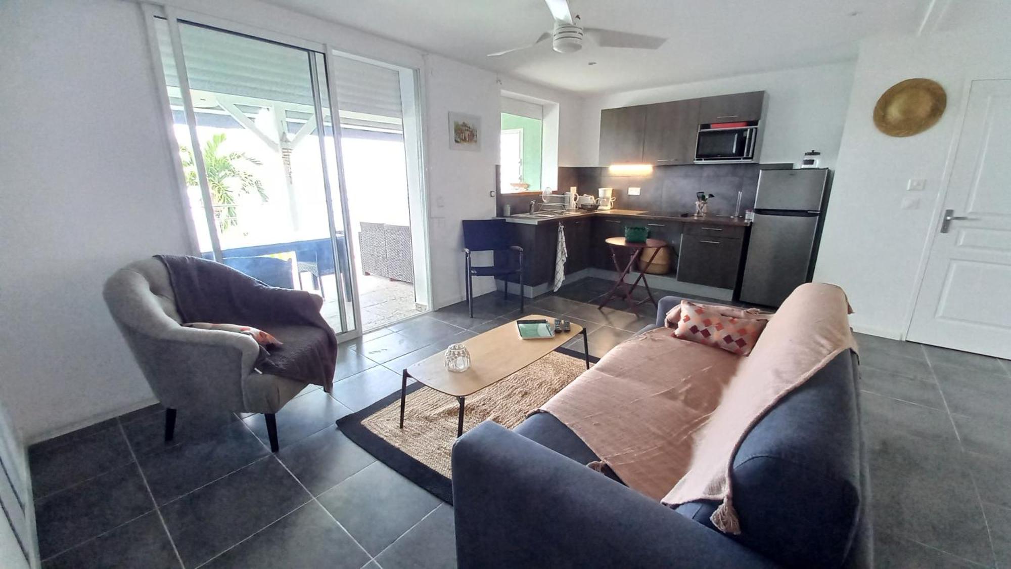 Logements Vue Mer Acces Piscine En Guadeloupe Bouillante Exterior foto